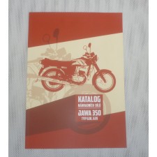 KATALOG NÁHRADNÍCH DÍLŮ - JAWA 350/638,639